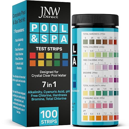 JNW Direct 7-in-1 Wassertester | 100 Teststreifen