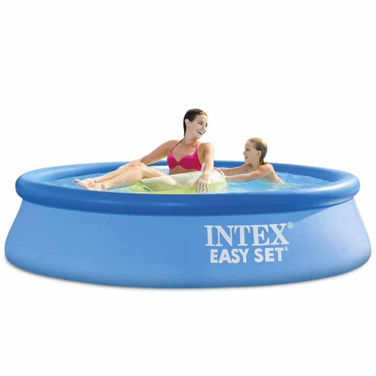 Frau mit Kind im Intex Easy Pool 28106 - 244×61 cm