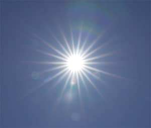 Die Bestway Poolheizung wird solar durch die Sonne angetrieben