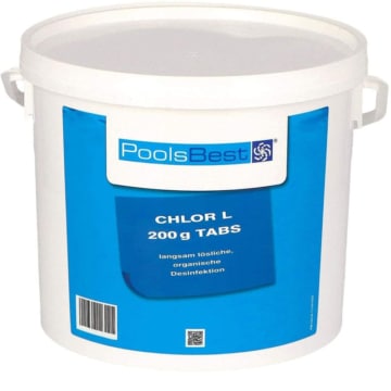 PoolsBest® Chlor Multitabs 5 in 1, 200 g Tabs
