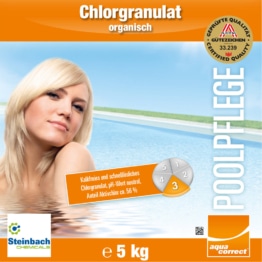 5kg Steinbach Chlorgranulat organisch
