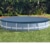 Pool im Garten mit Intex Abdeckplane 457 Frame für Stahlrohrpool