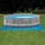 Pool im Garten sateht auf der Intex Bodenplane 550x550cm