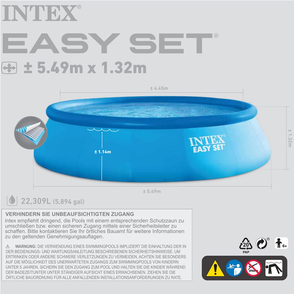 Intex Easy Pool 28903 - 549×132 cm