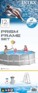 Verkaufsverpackung des Bauform des Intex Frame Pool 26716