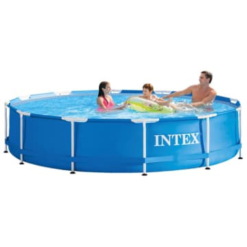 Intex Frame Pool 28214 - 366x84cm Set inkl. Pumpe