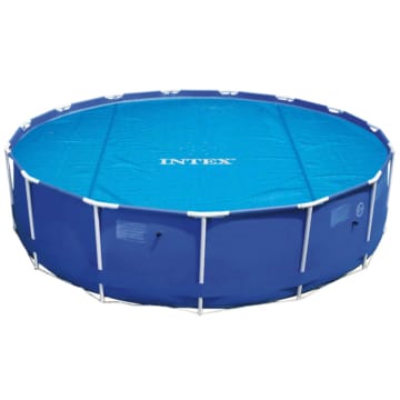 Pool mit eingelegter Intex Solarfolie 366 cm für Swimming Pools Ø 348cm