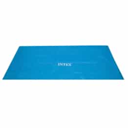 Ausgebreitete Intex Solarfolie 732×366cm bzw 671×366 cm für Swimming Pools