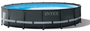 Intex Pool 26326 Stahlgerüst mit eingehängter Folie