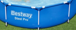 Poolgestell und Folie des Steel Pro™ Frame Pool, 305 x 76 cm, ohne Pumpe, rund, blau