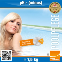Steinbach pH-Minus Granulat 7,5kg pH Senker