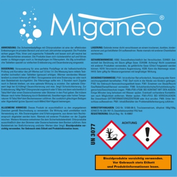 Miganeo Chlortabs 20 Desinfektion - 5kg je 20g