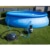 Miganeo Kugelkollektor - 55x55cm Solarkugel für Pools am Pool im Garten angeschlossen