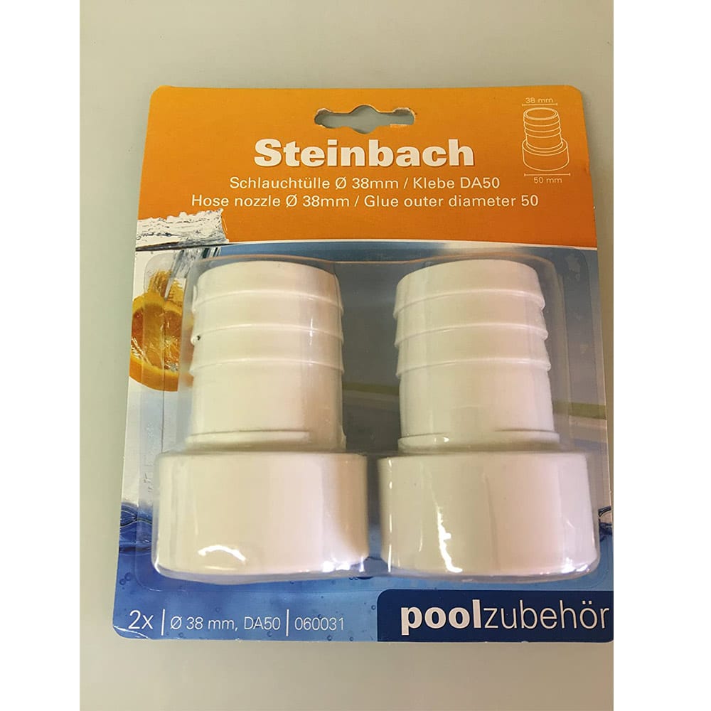 Verkaufsverpackung des Steinbach Schlauchtülle Reduzierung Ø 50 auf 38 mm