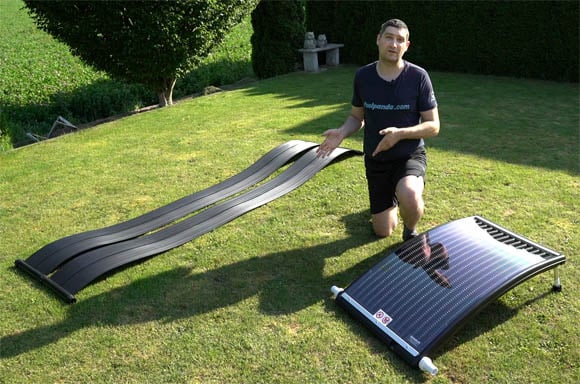 pool heizen mit solar matten oder modulen?