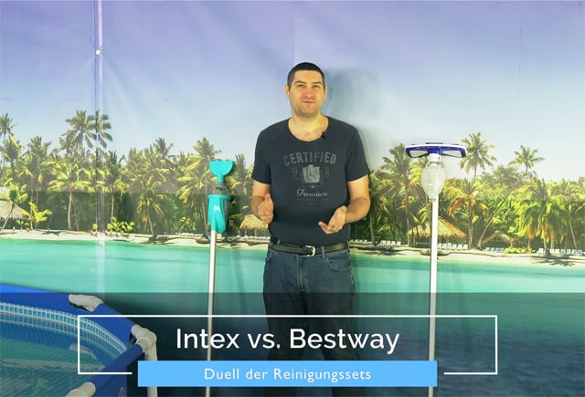 Screenshot aus Testvideo Bodensauger Intex vs. Bestway
