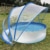Steinbach Cabrio Dome blau Ø 440 cm x 220 cm Poolzelt