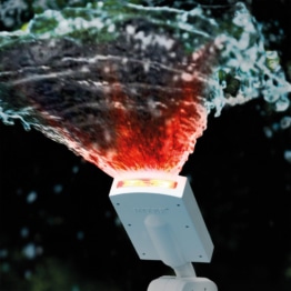 Rotes Licht des Intex Wasserfontäne für Pool Multi Color LED Wassersprüher 28089