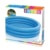 Verkaufsverpackung des Intex Kinderpool 3 Ring Pool Crystal Blue Blau Ø 147 cm