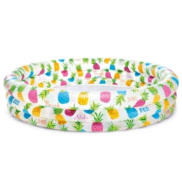 Intex Pineapple Pool Set - 3-Ring Planschbecken Ø 132 cm