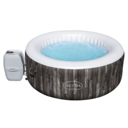 LAY-Z-SPA® Bahamas AirJet™ Whirlpool, 180 x 66 cm, 2-4 Personen, rund, Holz-Optik