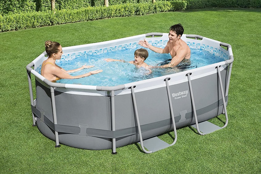 Bestway 305 X 200 X 84 Cm Power Steel Frame Komplettset