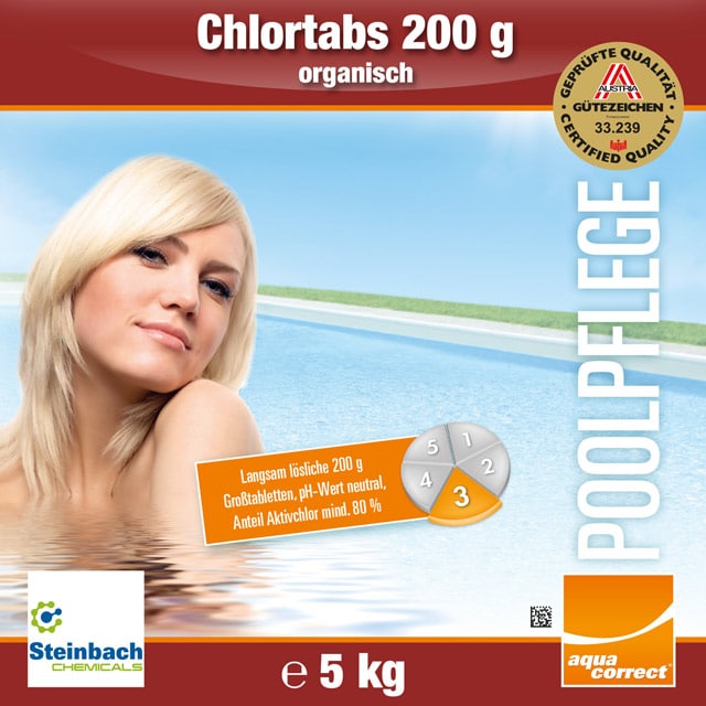 Steinbach Chlortabs 200 Desinfektion