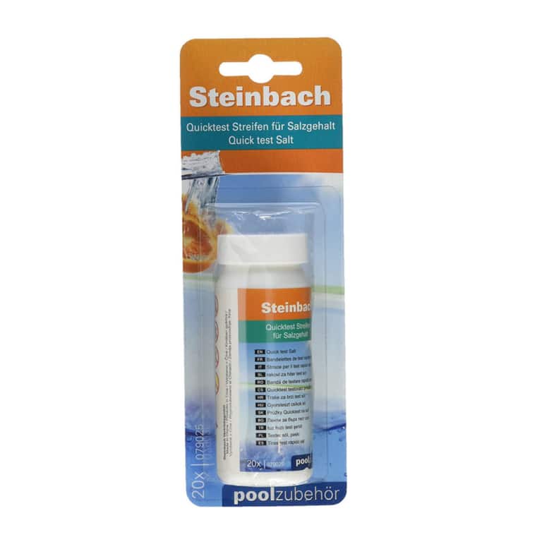 Quicktest Streifen für Salzgehalt von Steinbach