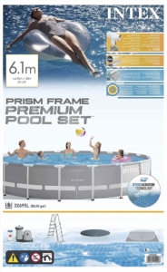 Verkaufsverpackung des Intex Prism Frame Pool 26756GN