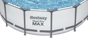 Rahmen und Poolfolie des Bestway Steel Pro MAX Pools