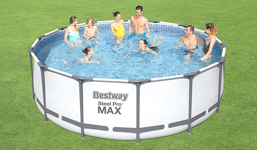 Bestway Steel Pro MAX Ersatz Frame Pool für Zubehör Ø 427 x 122 cm