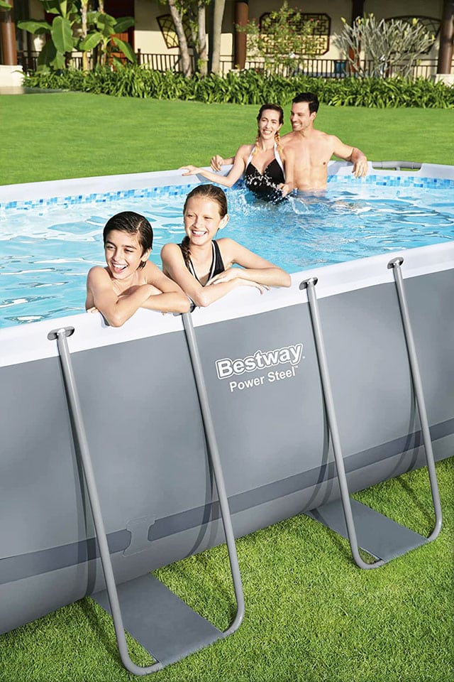 Bestway Power Steel Frame 549 x 274 x 122 cm - Komplettset | Poolpanda