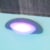 Intex Magnetlampe an der Poolfolie angebracht