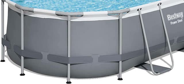 Poolgestell und Folie des Power Steel Frame 427 x 250 x 100 cm– 56620