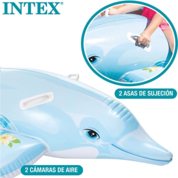Griff zum Festhalten beim Intex Delphin blau - 175 x 66 cm 58535