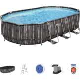 Bestway Power Steel Frame Pool 5611R mit Zubehör