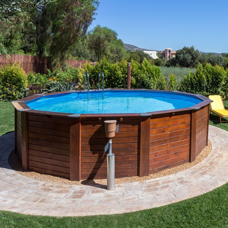 Pool Untergrund Begradigen Bodenplatte Dämmung Gefälle