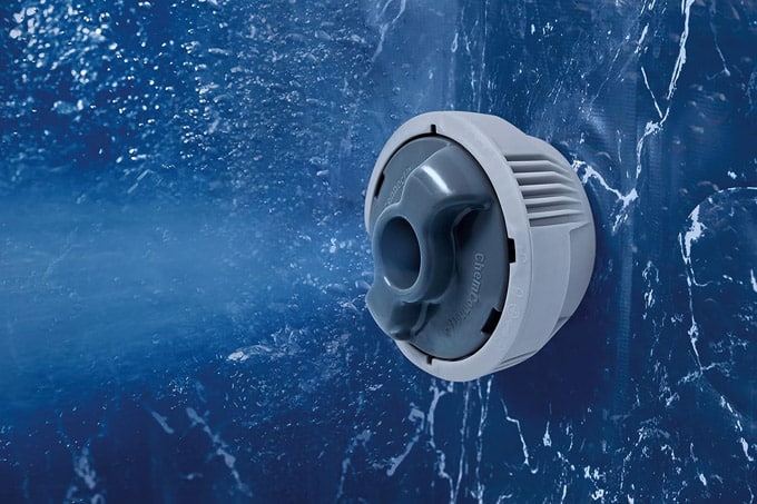 Wasserstrahl aus dem Chemconnect