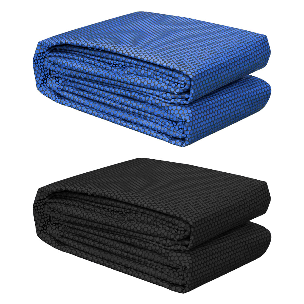 Poolpanda Solarfolie Eco 400 X 200 Cm – Rechteckig, 180 µm Stark, Mit 12 Mm Luftblasen, Zuschneidbar, Schwarz, Erhöht Die Wassertemperatur Effizient